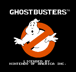 Ghostbusters (USA) Title Screen